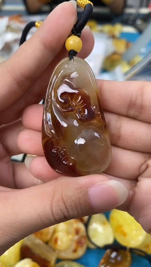 未镶嵌琥珀裸石天然琥珀蜜蜡葫芦