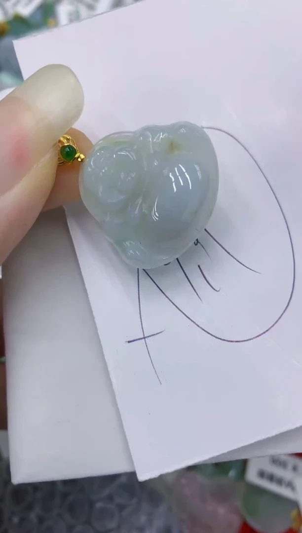 翡翠未镶嵌颈饰11111111111