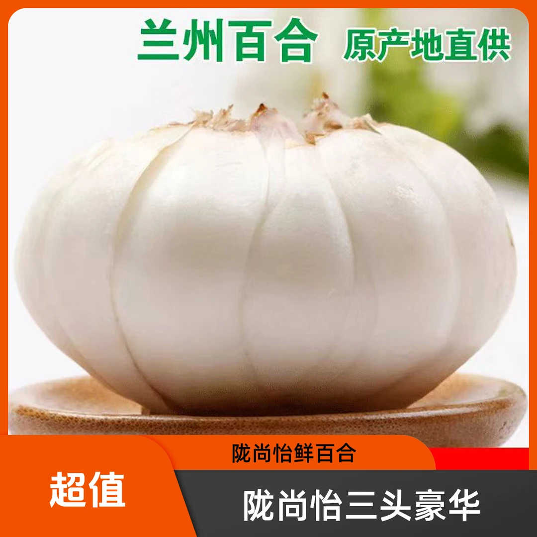 陇尚怡豪华大三头鲜百合