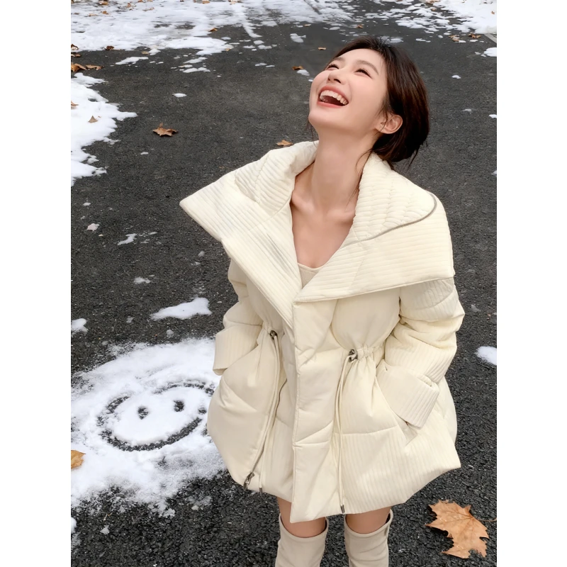 【师师专属】2026韩系保暖棉衣外套秋冬新款韩里韩气加厚面包服外套