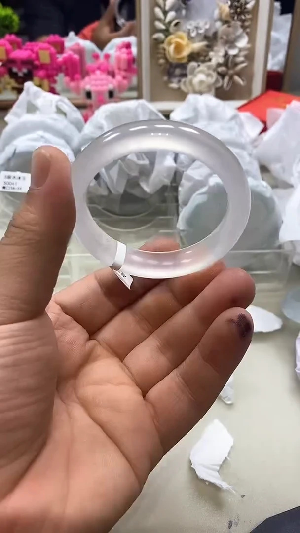 ZH水沫子手镯 一物一拍 圈口5354