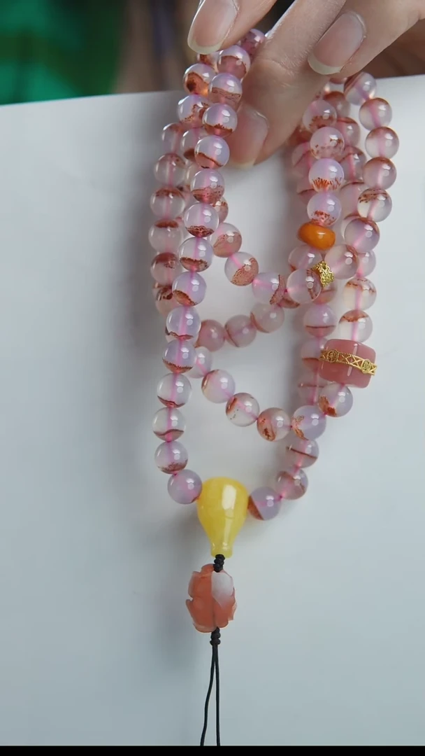 【闪购商品】玛瑙/玉髓手链合金多圈多样性发其一