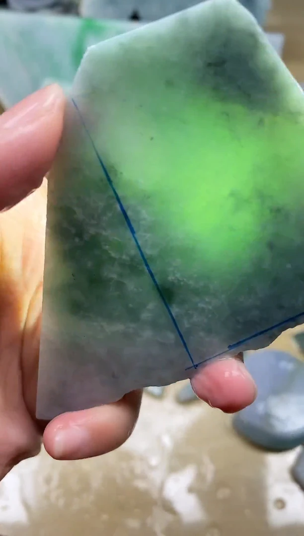 裸石翡翠缅甸翡翠A货480