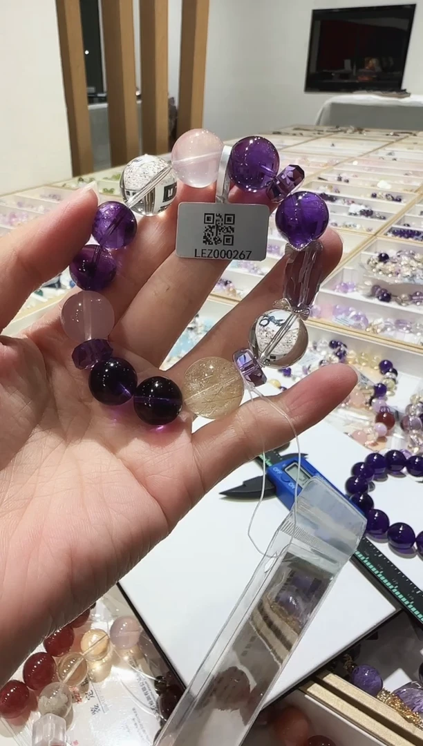 未镶嵌手串水晶手串