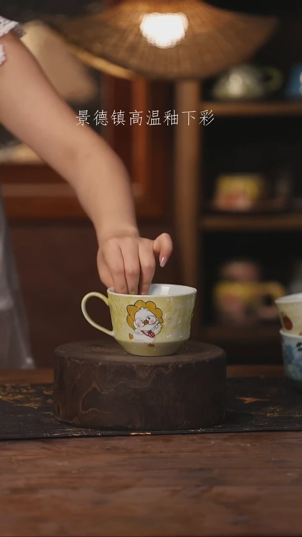 陶瓷景德镇高温釉下手绘陶瓷506