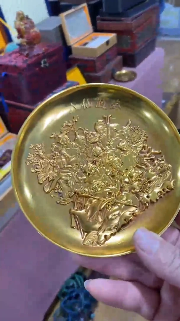 【闪购商品】1宫廷影视老旧工艺摆件