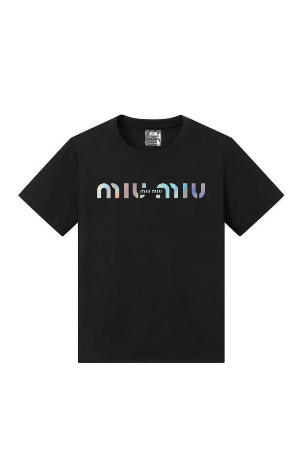 圆领个性字母T恤