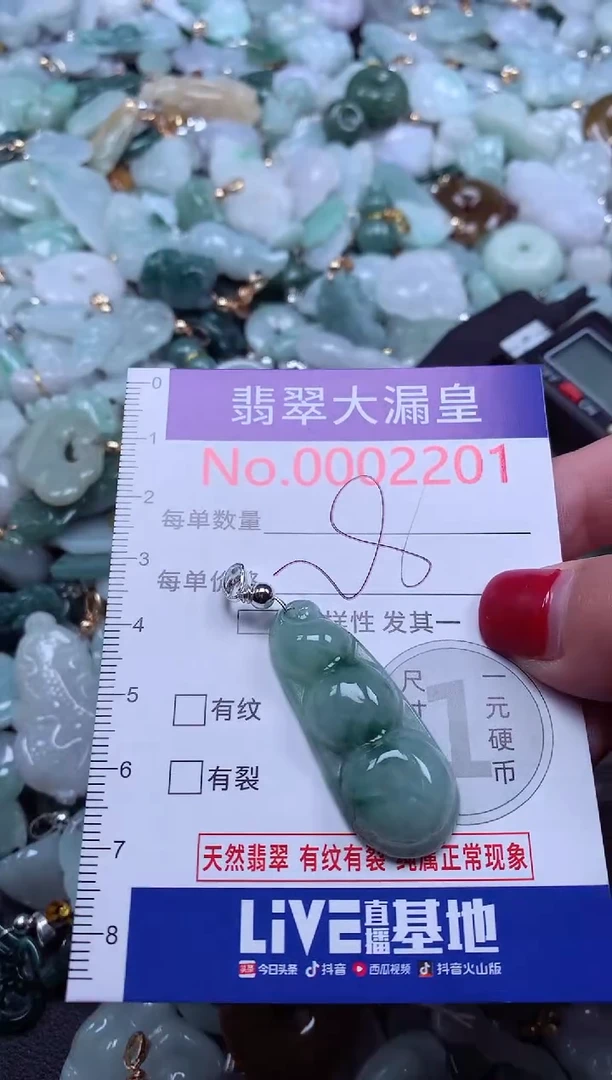 颈饰未镶嵌翡翠2201