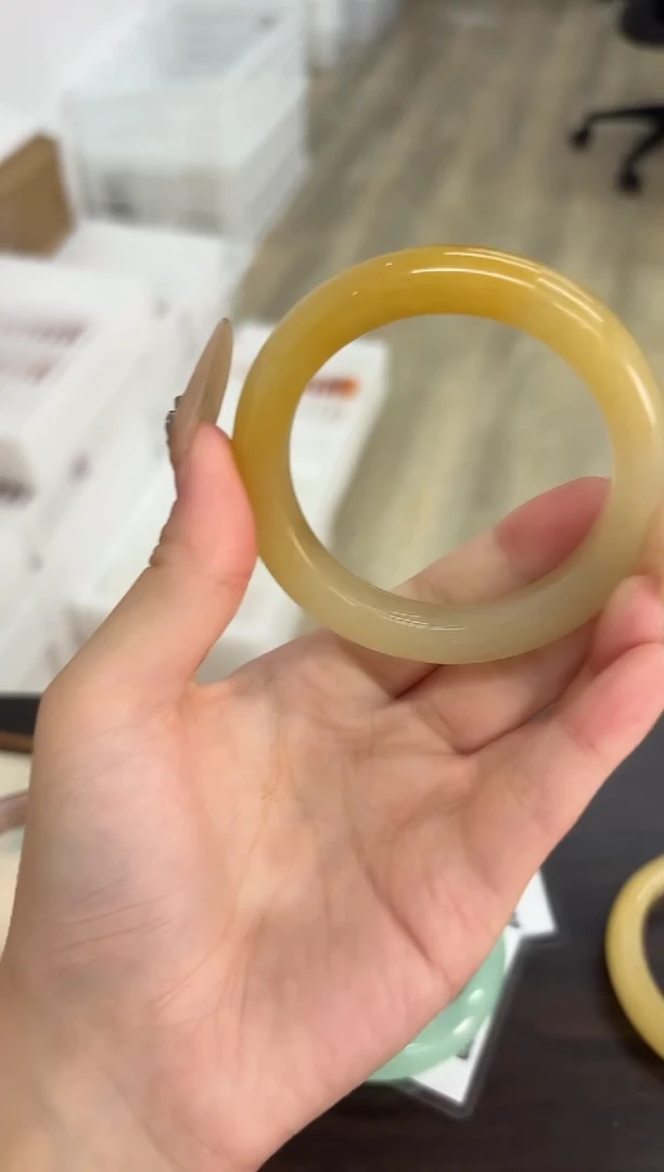 未镶嵌手镯石英质玉86-52HU