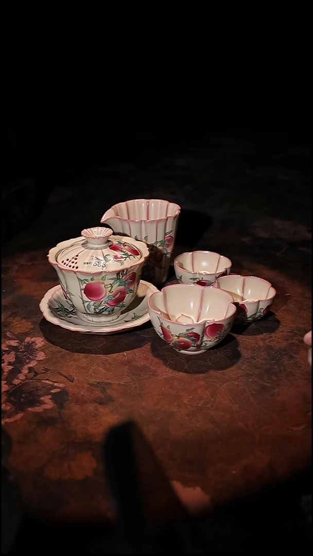 陶瓷茶具（无礼盒）@@A12574