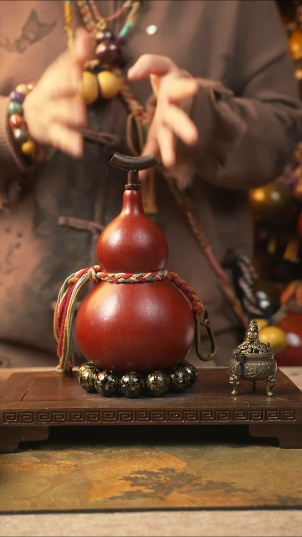 176大漆一物一拍记葫堂出品【不带手串】