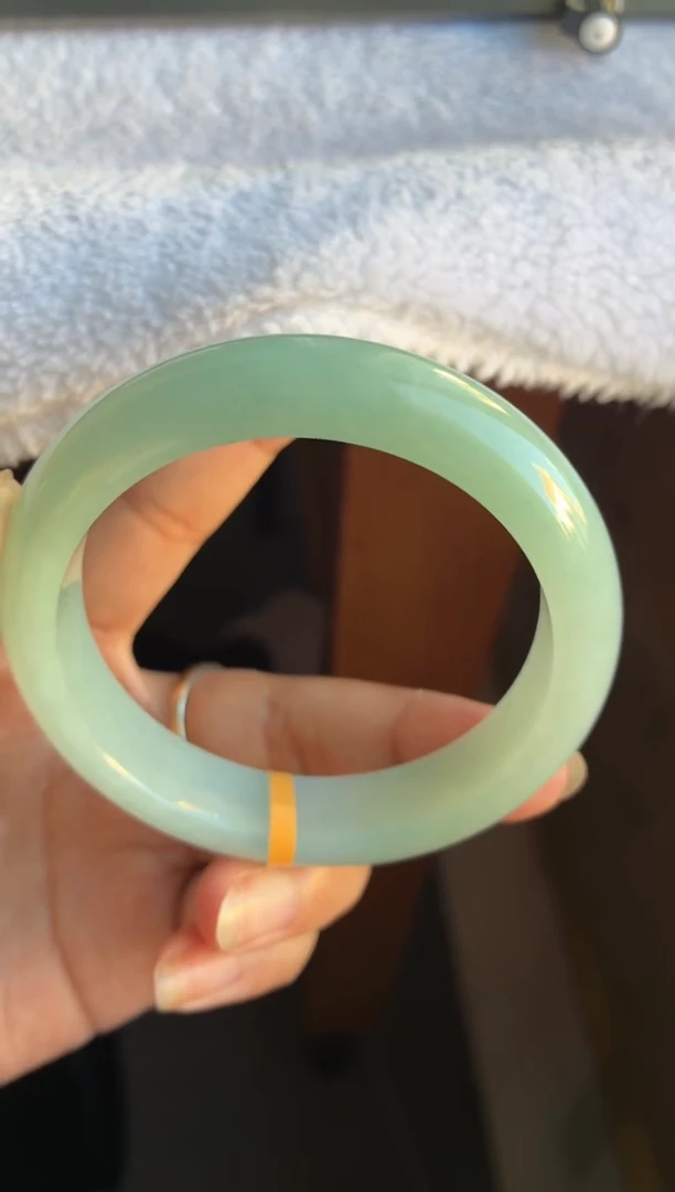 未镶嵌手镯翡翠（捡大漏）梦幻稀缺特色缇芙尼蓝15号