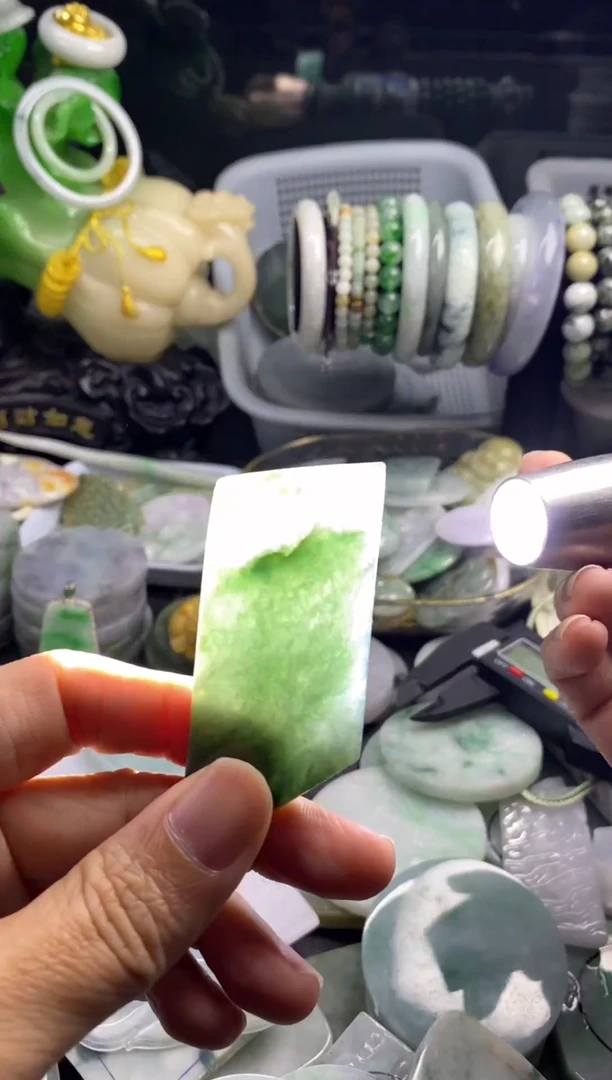 裸石翡翠翡翠A货23