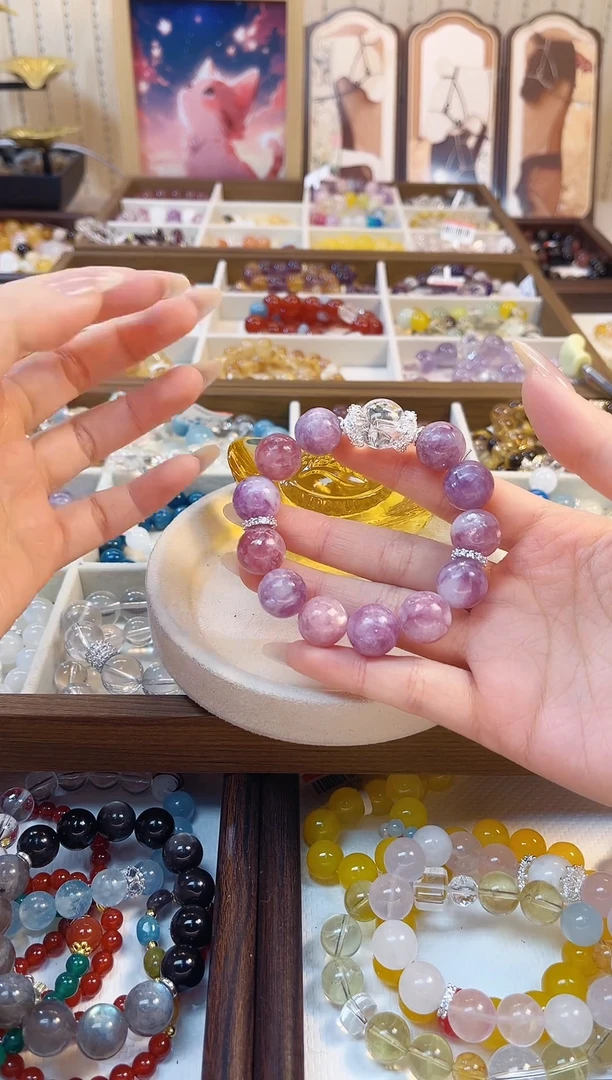 未镶嵌手链水晶6