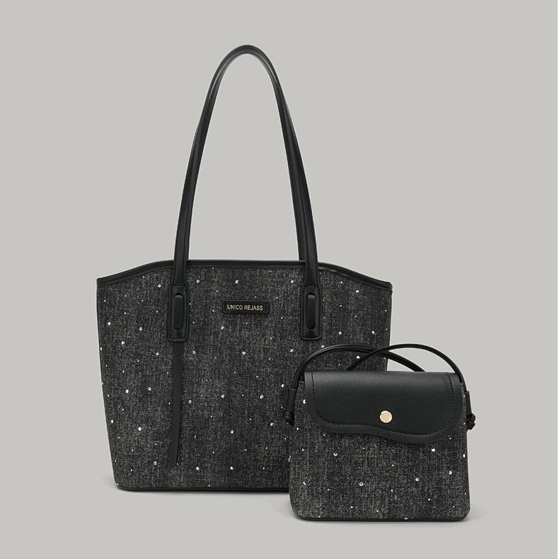 【GLi-婉瑜甄选】【星河璀璨】Unico Rejass时尚子母单肩托特包-5710