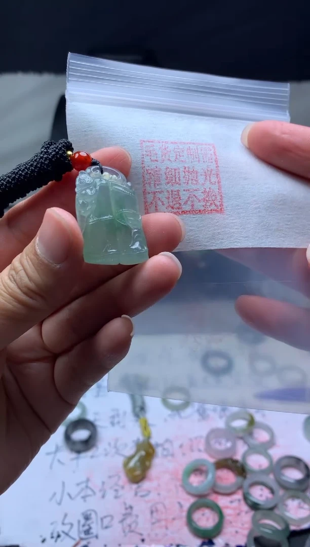 【闪购商品】定制翡翠未镶嵌毛货需精细抛光竹节#1080元