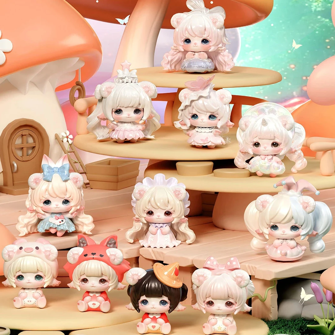 【拆盒】mimia童梦小屋系列盲盒手办摆件生日礼物盲盒