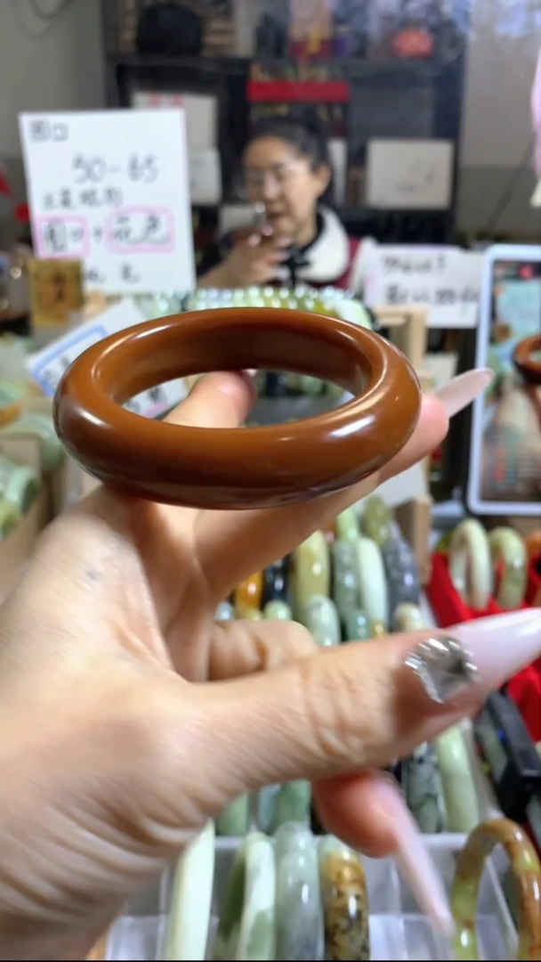 未镶嵌岫玉手镯10 57+