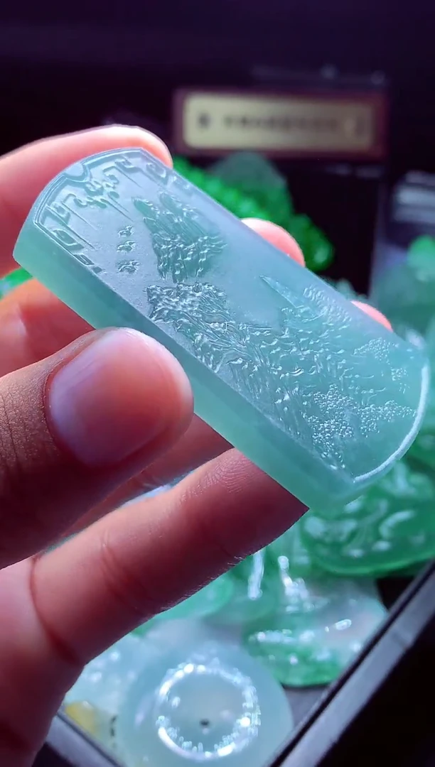 未镶嵌定制翡翠薛*#翡翠毛货定制