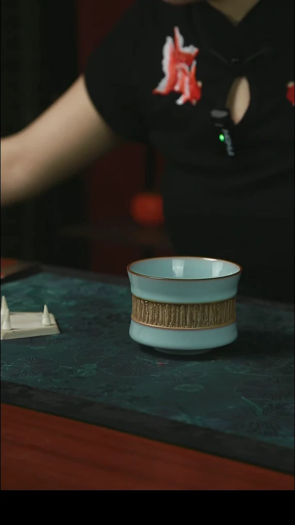 束腰杯 跳刀 支钉 开片 一级品