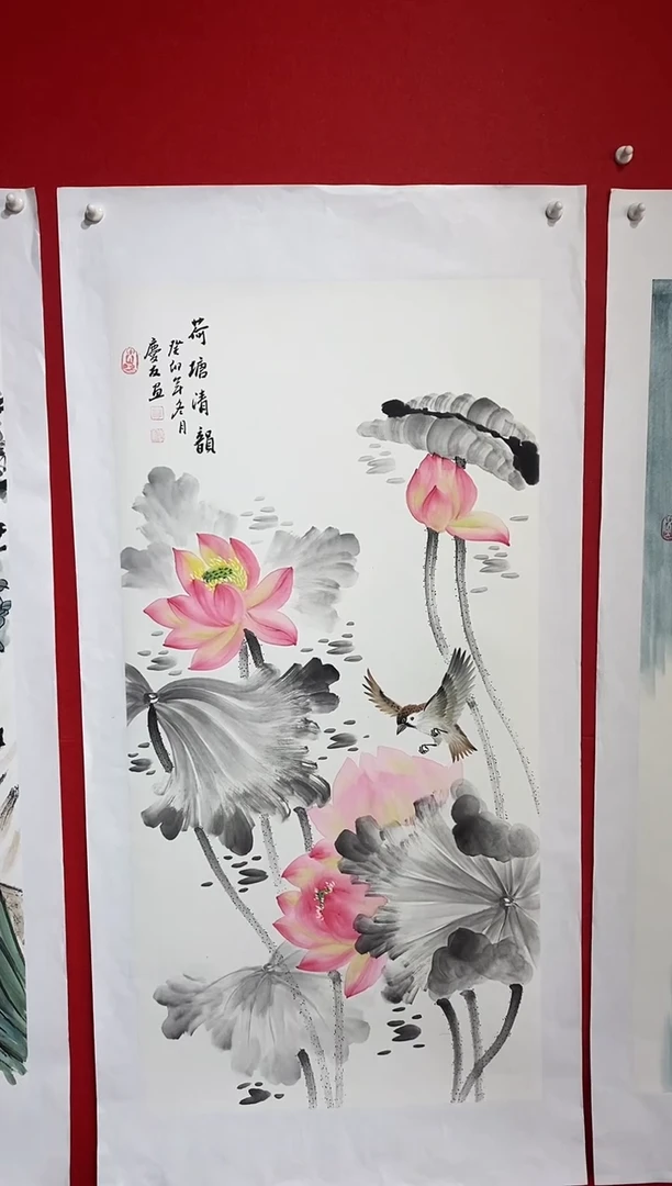 【闪购商品】国画LQY洋李庆友老师