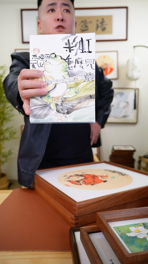 横款小**米鹿鸣现代美术馆-张志城老师作品