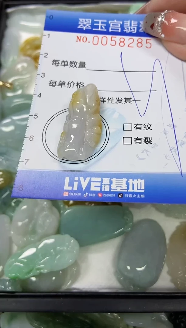 【闪购商品】翡翠颈饰未镶嵌闪购商品0058285