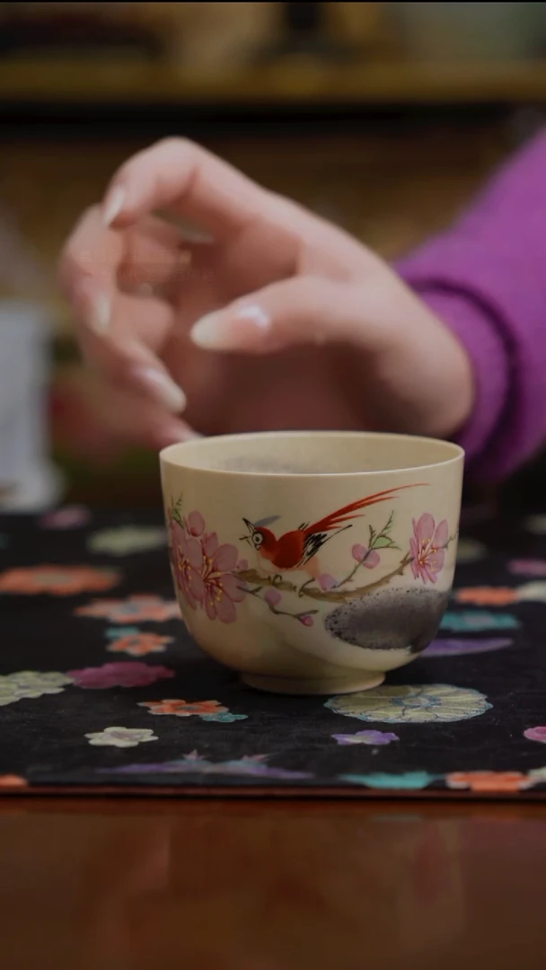杯景德镇陶瓷杯碗柴烧多人