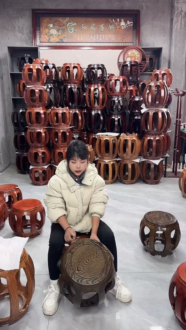 【闪购商品】鸡翅木类家具鸡翅木大号一对