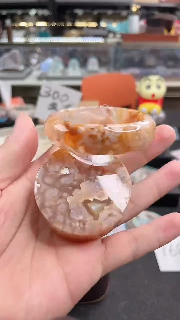 未镶嵌手镯石英质玉55圈口 （赠品镯心）3751580