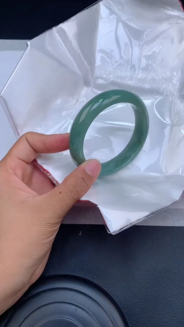【闪购商品】翡翠手镯未镶嵌天然缅甸A货翡翠手镯54