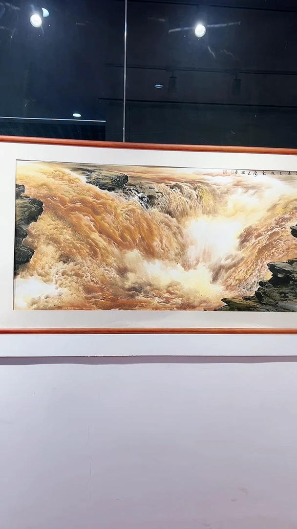 【闪购商品】绘画李长胜绘画8平尺黄河邮集作品定金链接