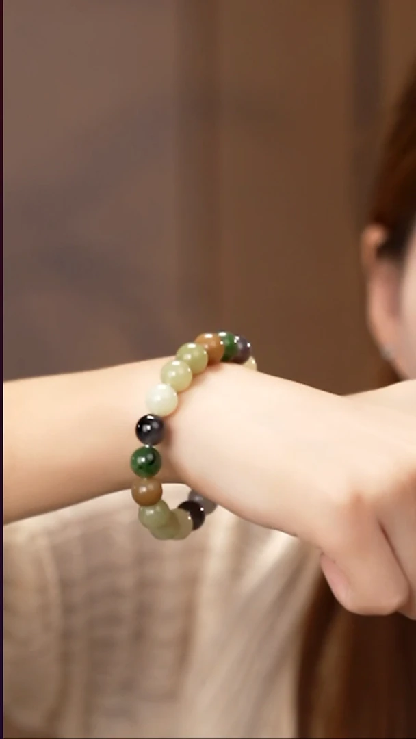 未镶嵌手串和田玉工厂抛货 不退不换 多样性发其1