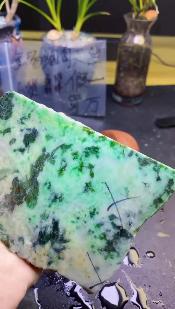 翡翠未镶嵌颈饰天然翡翠186