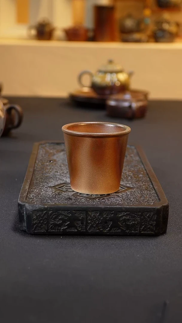 紫砂柴烧纯自然柴烧