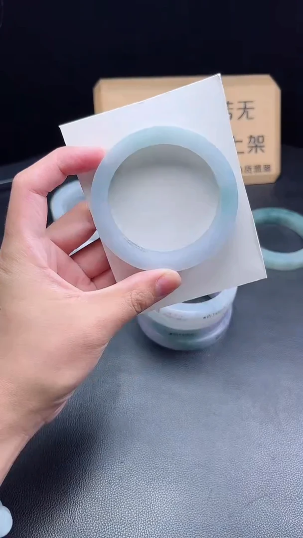 未镶嵌手镯定制翡翠叶*定制