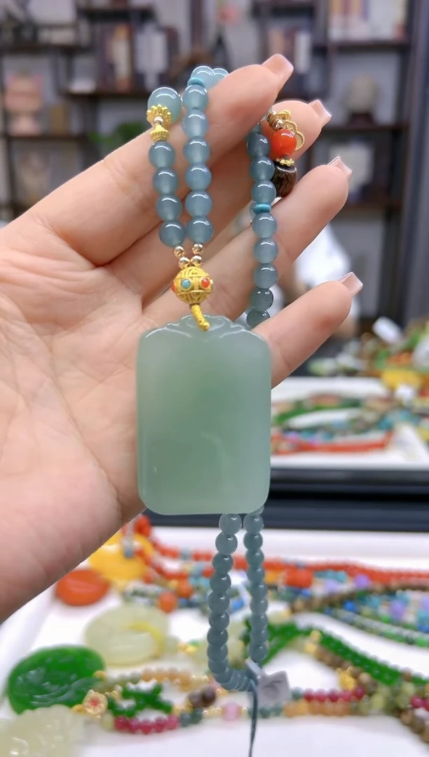 【闪购商品】和田玉毛衣链未镶嵌M623