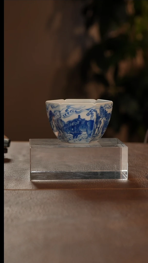 【闪购商品】青花瓷茶具斌芬陶瓷112