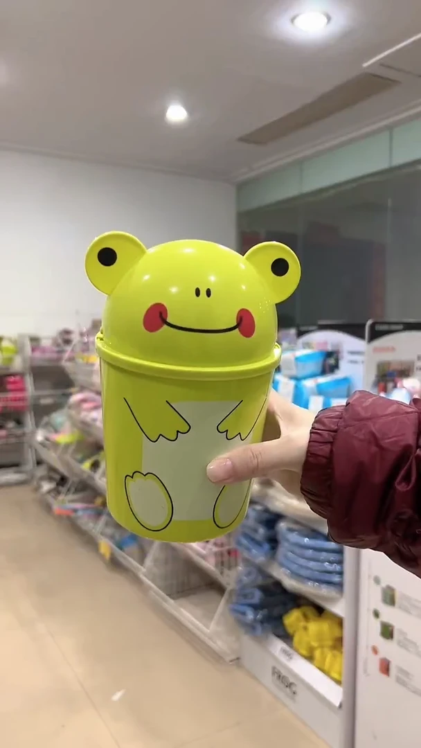 小青蛙桌面垃圾桶