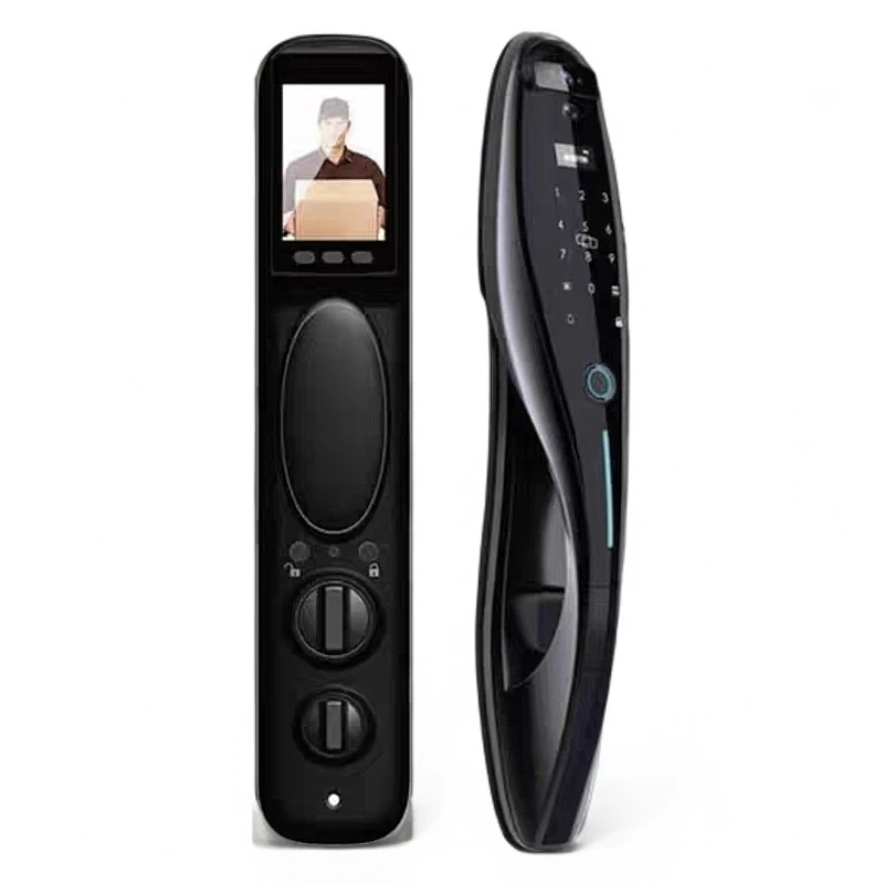 准新品  【JY-4465】人脸智能锁X10-3D