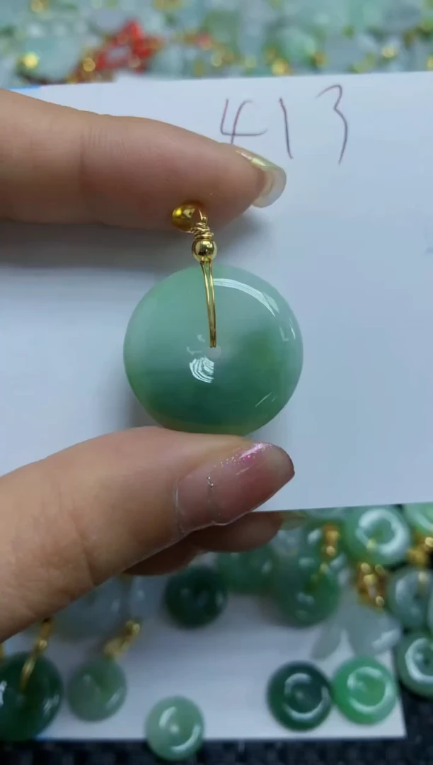 【闪购商品】翡翠颈饰合金   天然A货翡翠