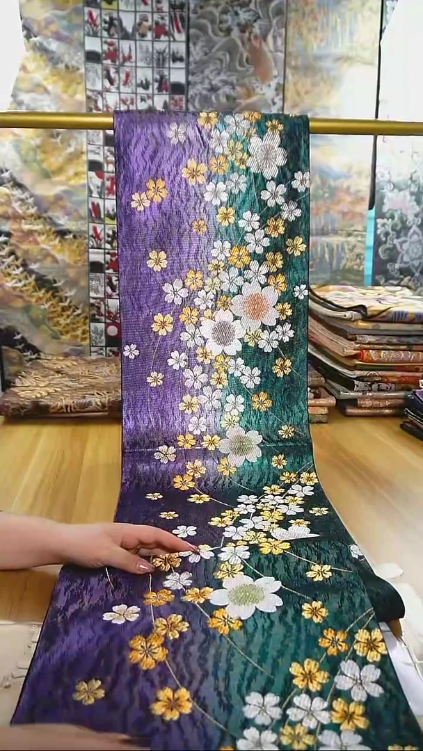 【闪购商品】织绣织锦80六通樱花