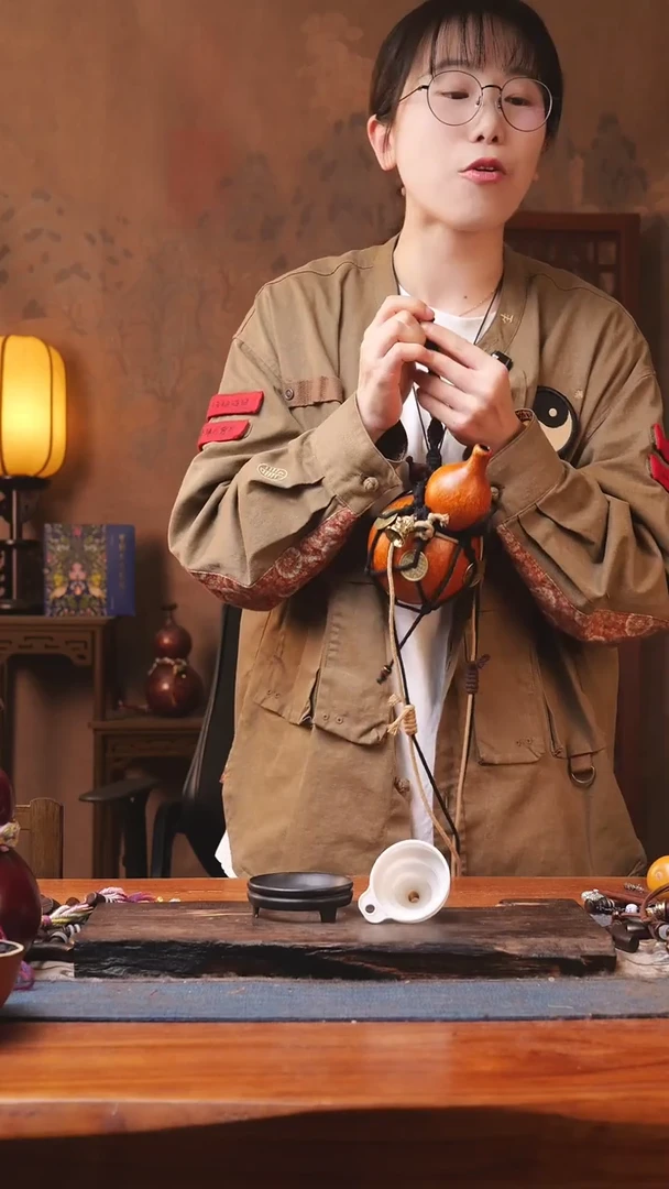 【闪购商品】292号精品大漆葫芦防腐防渗装水茶酒