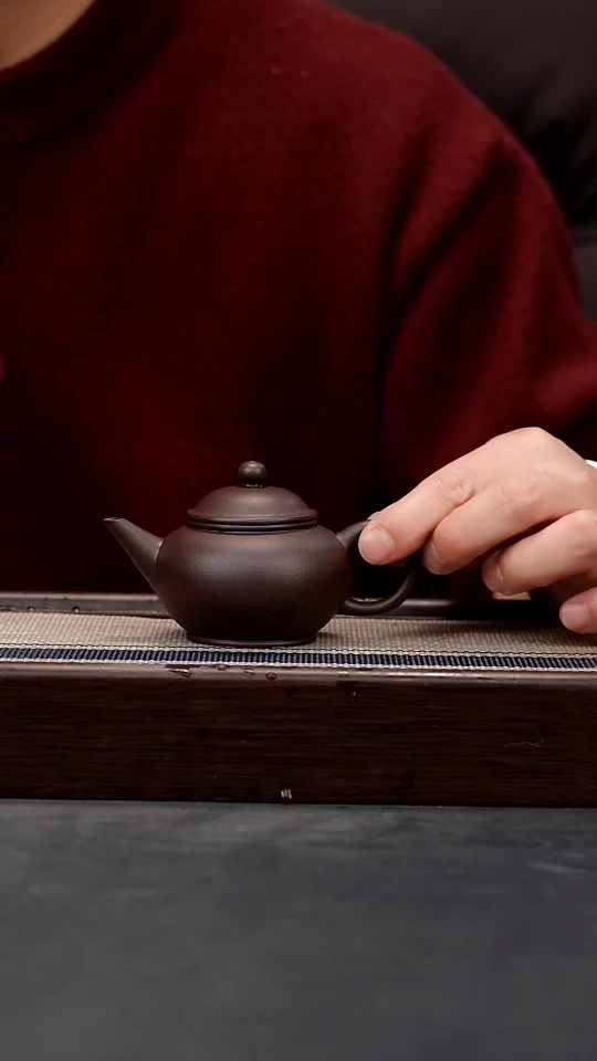 【闪购商品】紫砂茶壶老紫泥全手水平