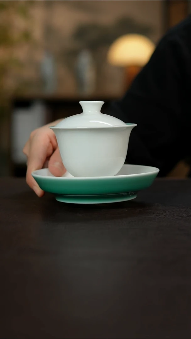 杯景德镇陶瓷杯碗柴烧多人