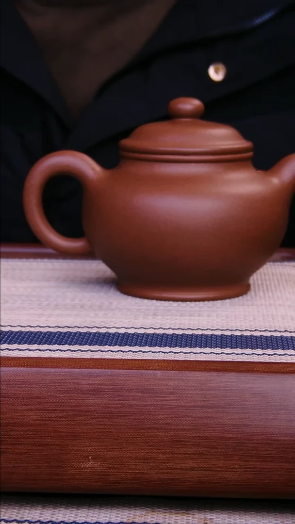 茶杯紫砂呆**木深井紫泥杯子