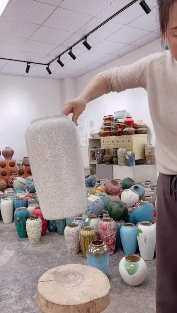 【闪购商品】瓶孤品 微瑕陶瓷花瓶 无花zd531