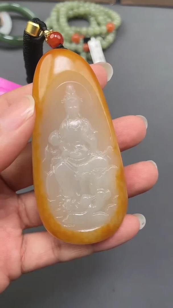 颈饰未镶嵌和田玉XT11.14多样性拍一发一17