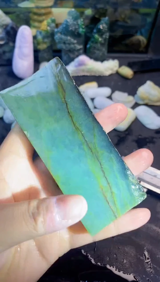 未镶嵌挂件翡翠天然翡翠059