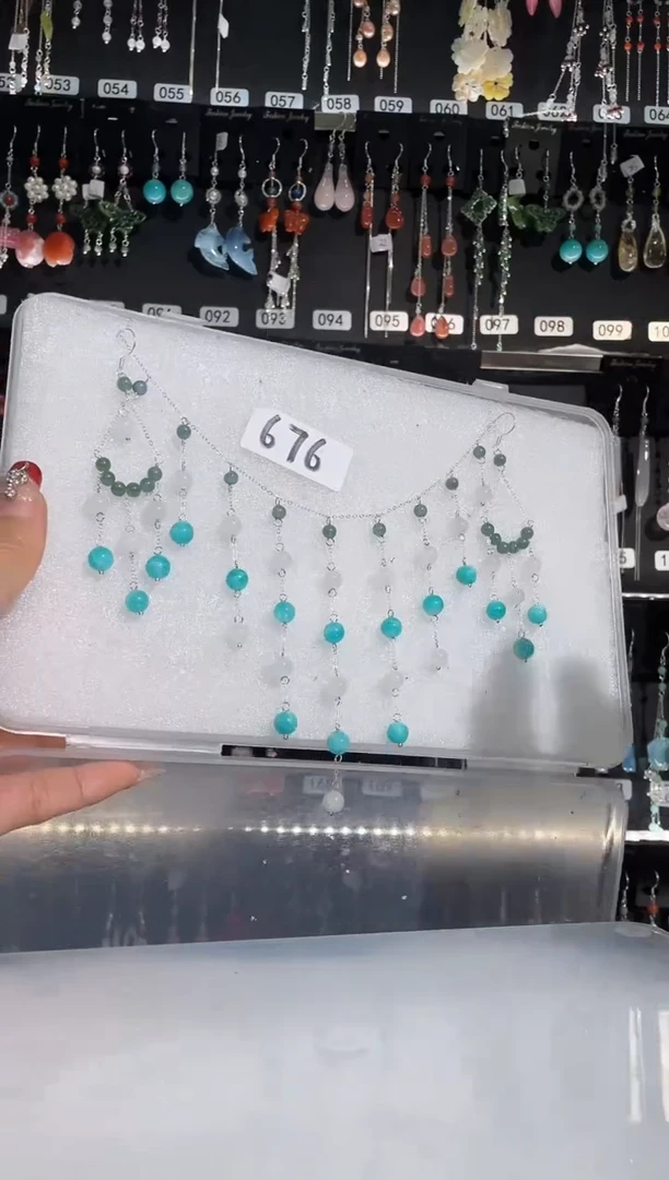 【闪购商品】紫晶耳饰银S925镶嵌喜欢拍